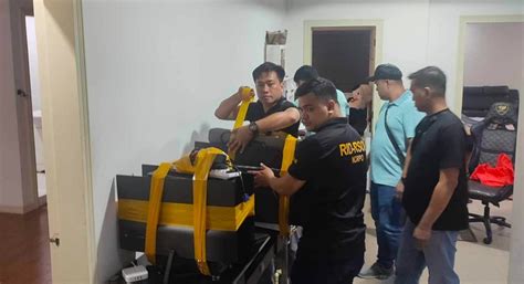 PAGCOR’s raid leads to 12 arrests over illegal online gaming.